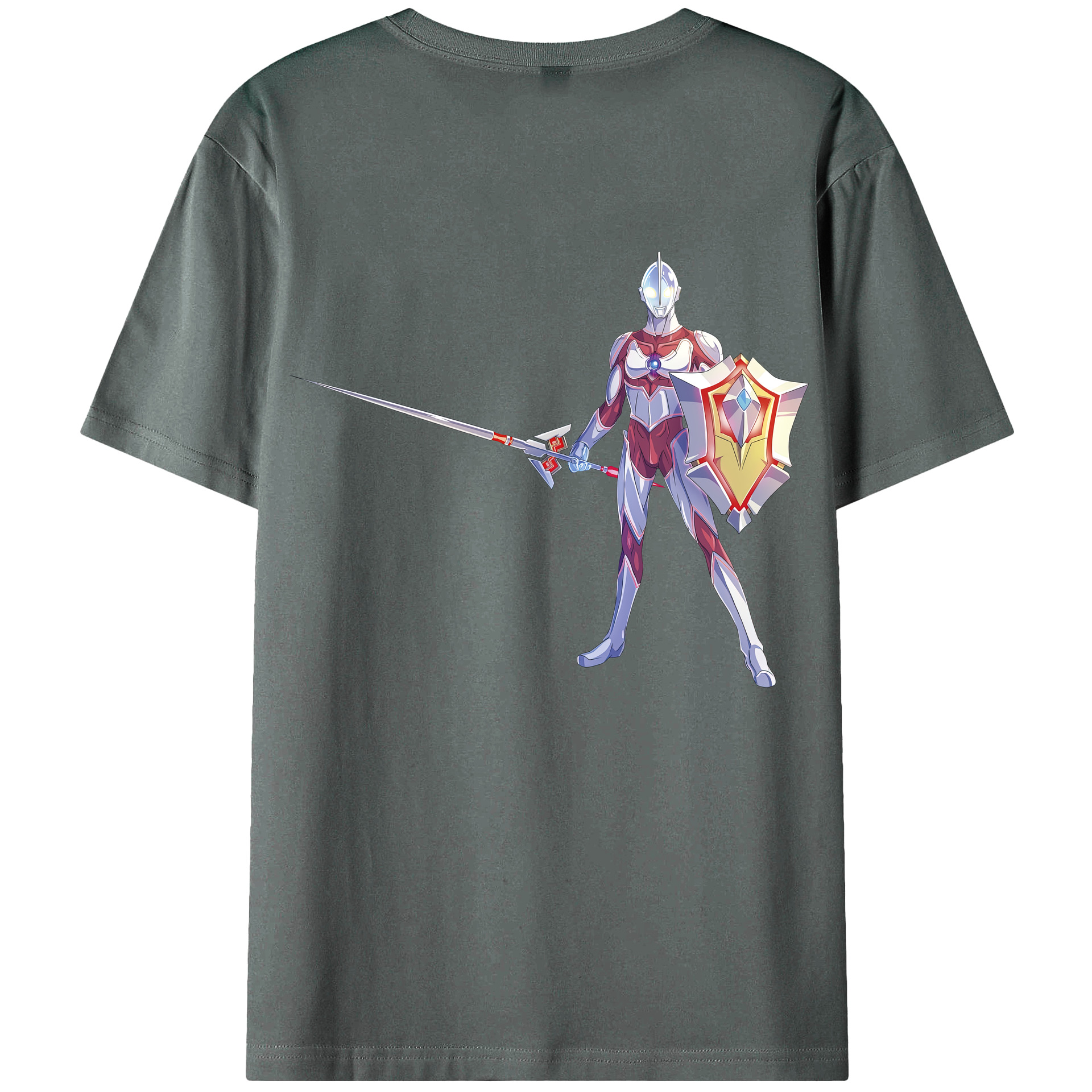 （画像用） ウルトラマン Ultraman 綿100％半袖Tシャツ（背面プリント）